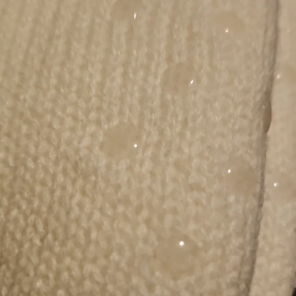 Cozy White Cable Knit Sock - Picture 2 of 6